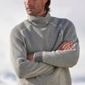 R&B | Turtleneck Strickpullover Baumwolle und Polyester Komfortabel und Warm