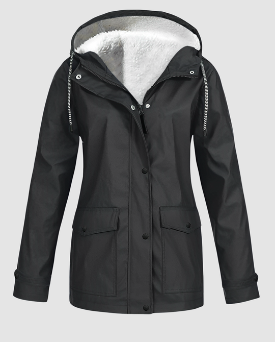 Wasserdichte Warme Fleecejacke Damen | R&B