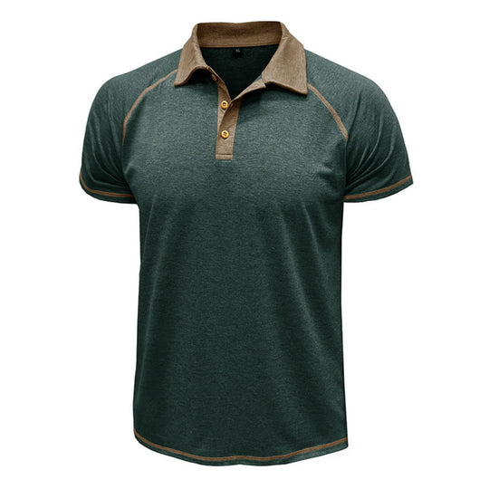 R&B | Kurzärmeliges Herren-T-Shirt mit Revers