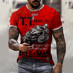R&B | Bedrucktes loses Pullover-T-Shirt