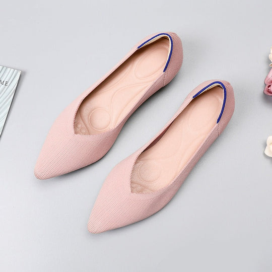 Beige BallerinaKomfortschuhe R&B