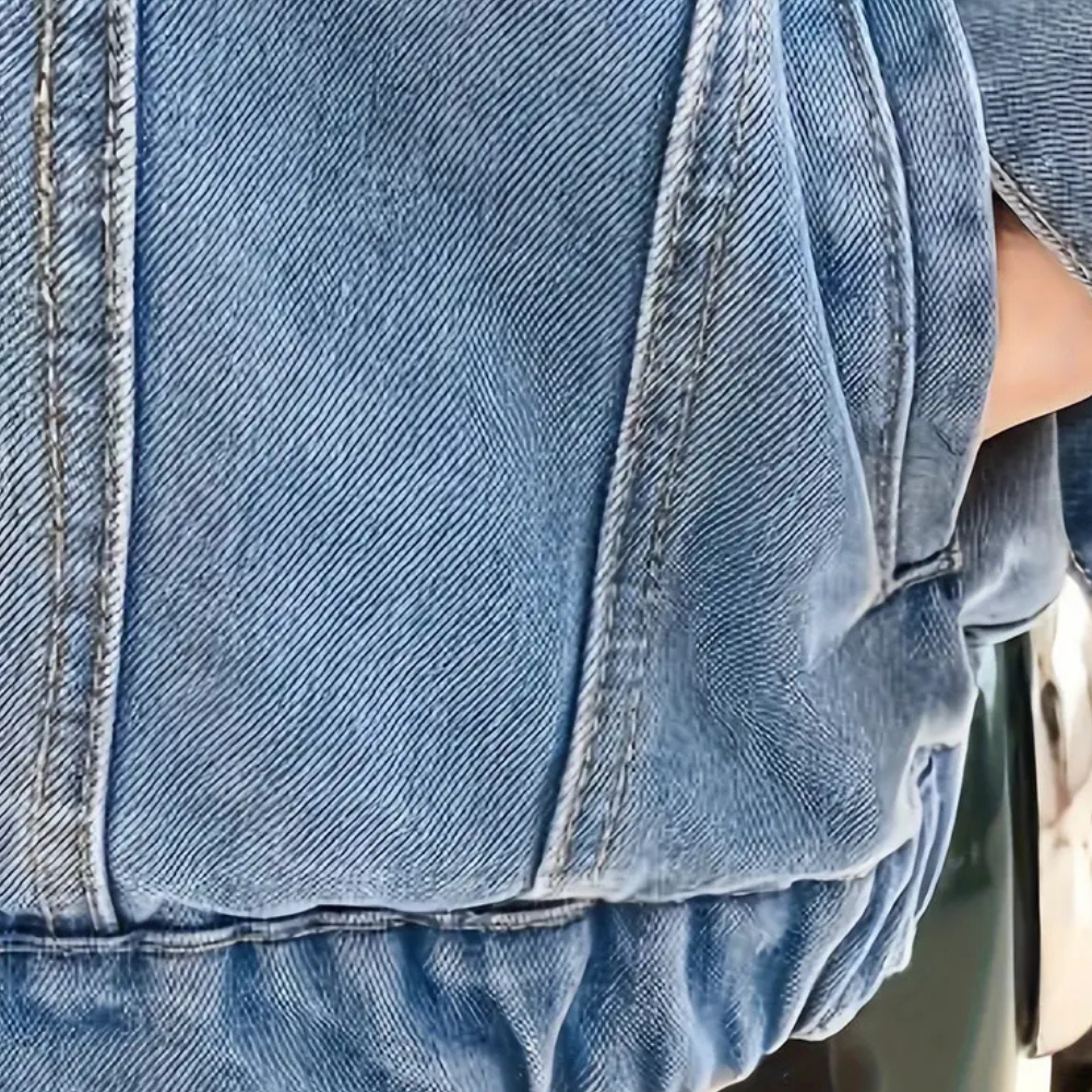 R&B | Elegante Winter-Jeansjacke für Damen