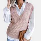 R&B | Trendy Gestrickter Pullover für Damen