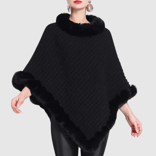 R&B | Weich Gewebter Poncho