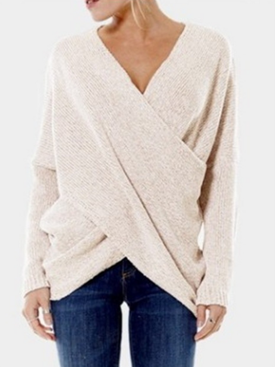 R&B | Stylischer &Amp; Sexy V-Ausschnitt Pullover