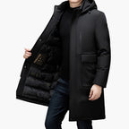 R&B | Stilvolle Winterjacke mit Kapuze für Männer