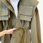 R&B | Lässige Utility-Jacke mit Taschen für Frauen