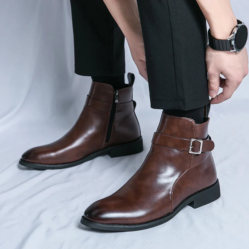Lederschuhe für Männer R&B