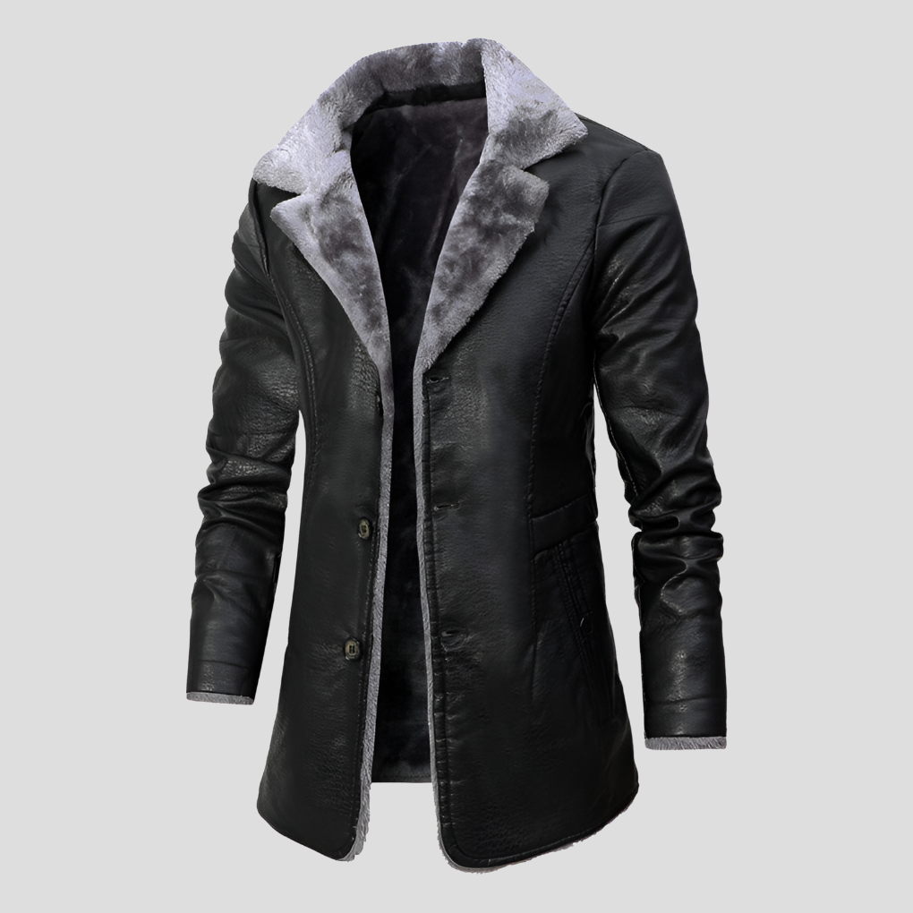 R&B | Herrenjacke Aus Gefüttertem Schafsleder