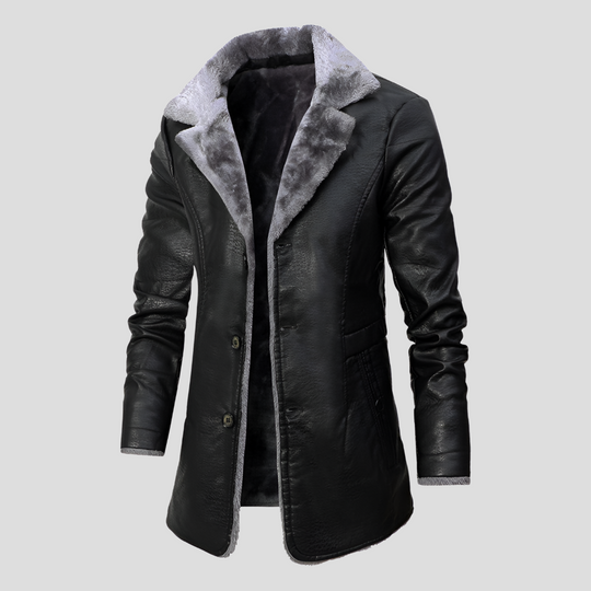 R&B | Herrenjacke Aus Gefüttertem Schafsleder