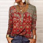 R&B | Eleganter Pullover mit Aztekenmuster