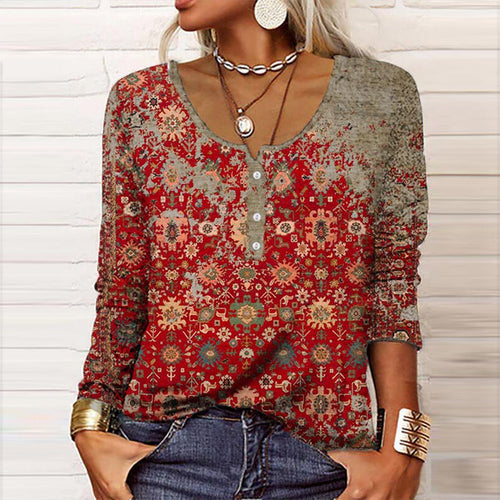 R&B | Eleganter Pullover mit Aztekenmuster