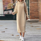 R&B | Bequemes Strickkleid Damen