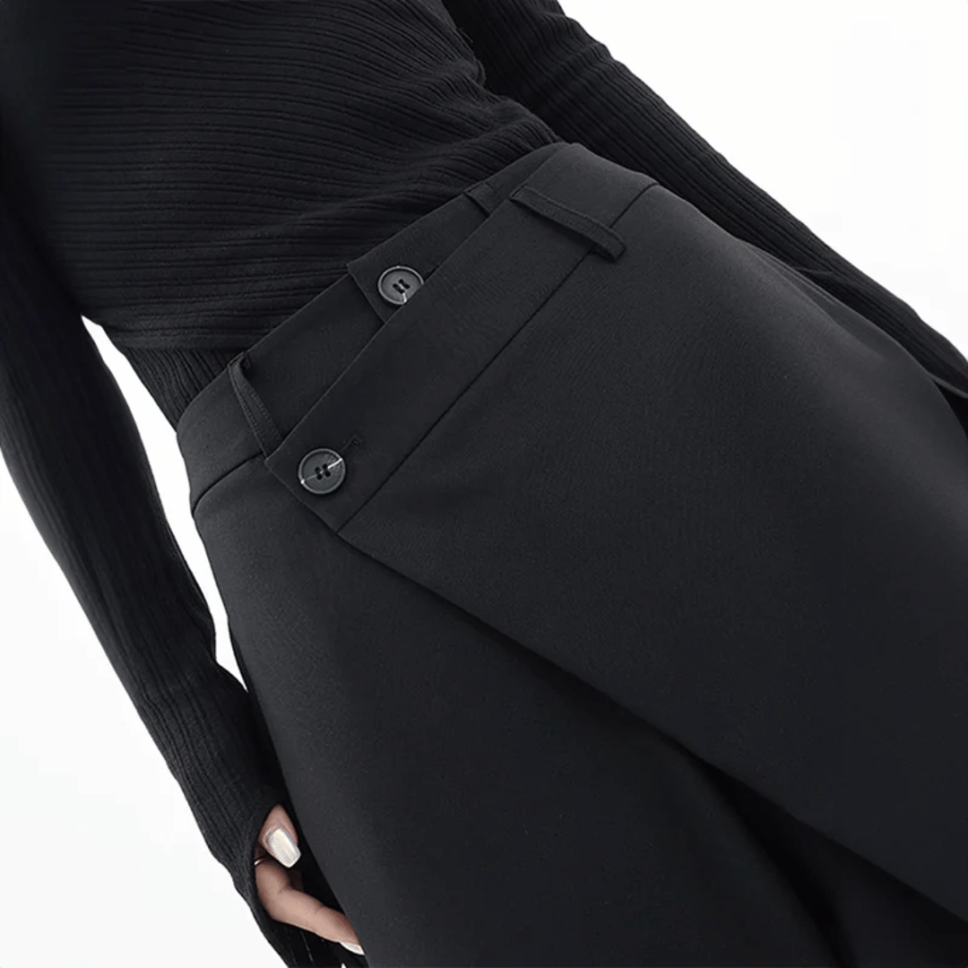 R&B | Weit geschnittene Hose - Asymmetrisch & Luxuriös Weit geschnitten von Isabella Vionnet
