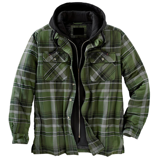 R&B | Casual Flanelljacke mit Karomuster für Männer