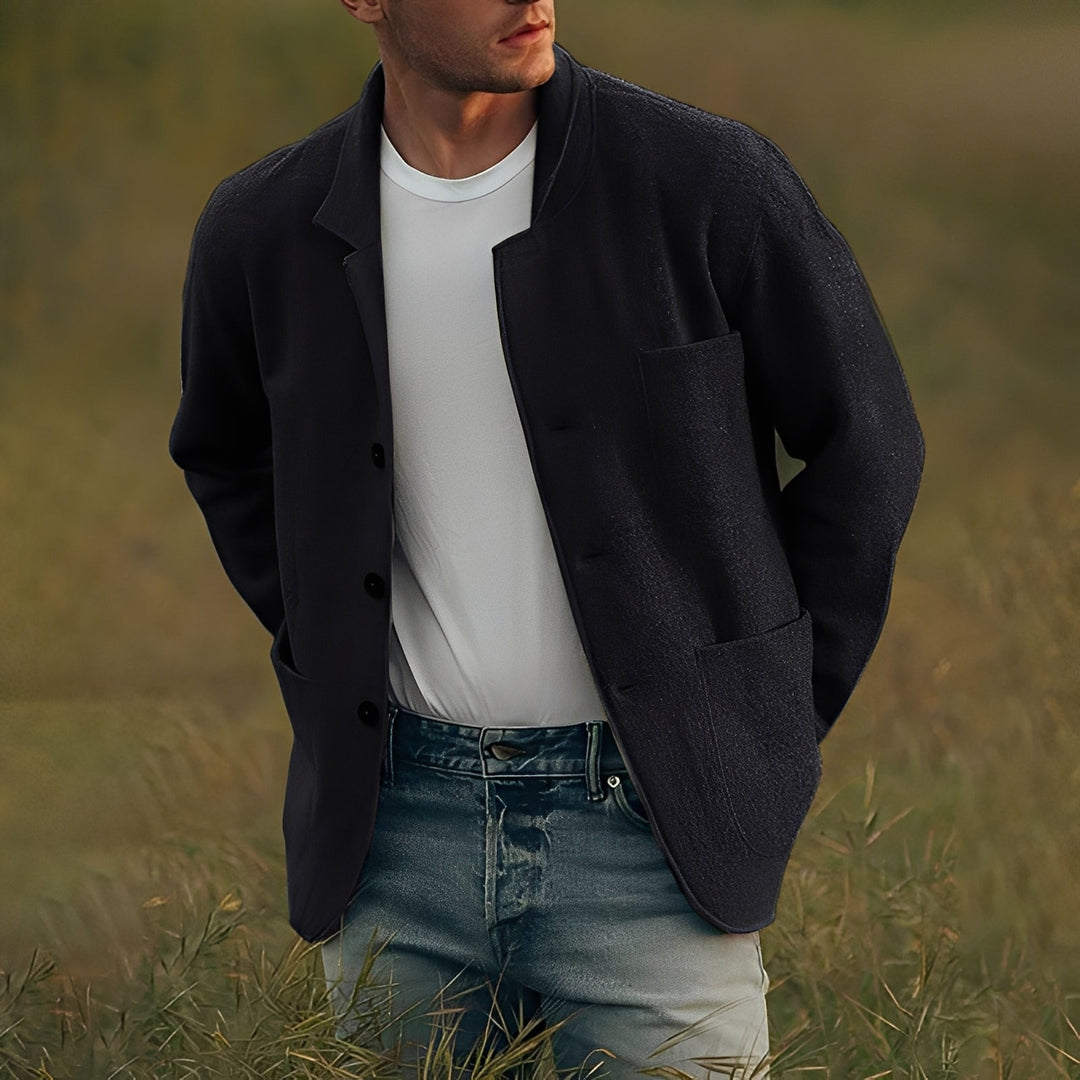 R&B | Klassische Jacke mit Taschen für Herren