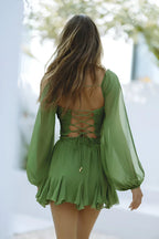 EB - Minikleid mit Laternenärmeln