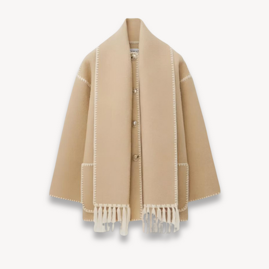 R&B | Winterjacke mit Schal für Frauen