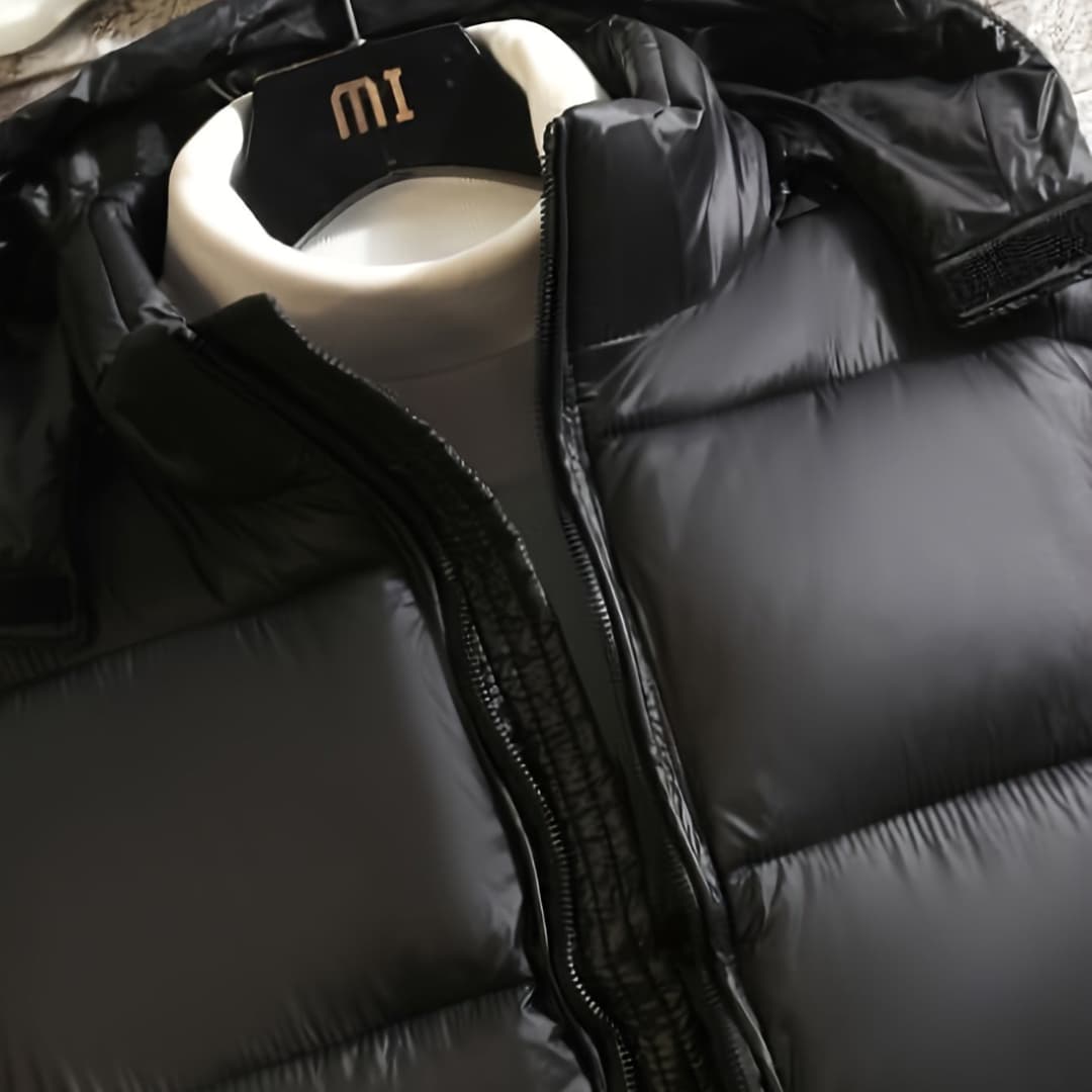R&B | Lässige Winterjacke für Männer Dick Warm mit Kapuze