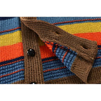 R&B | Farbblockdesign Rollkragenpullover