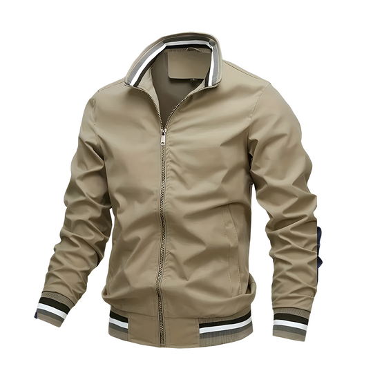 R&B | Casual Bomberjacke mit Streifen für Herren