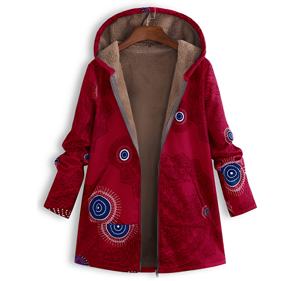 R&B | Vintage-Jacke mit Muster für Damen
