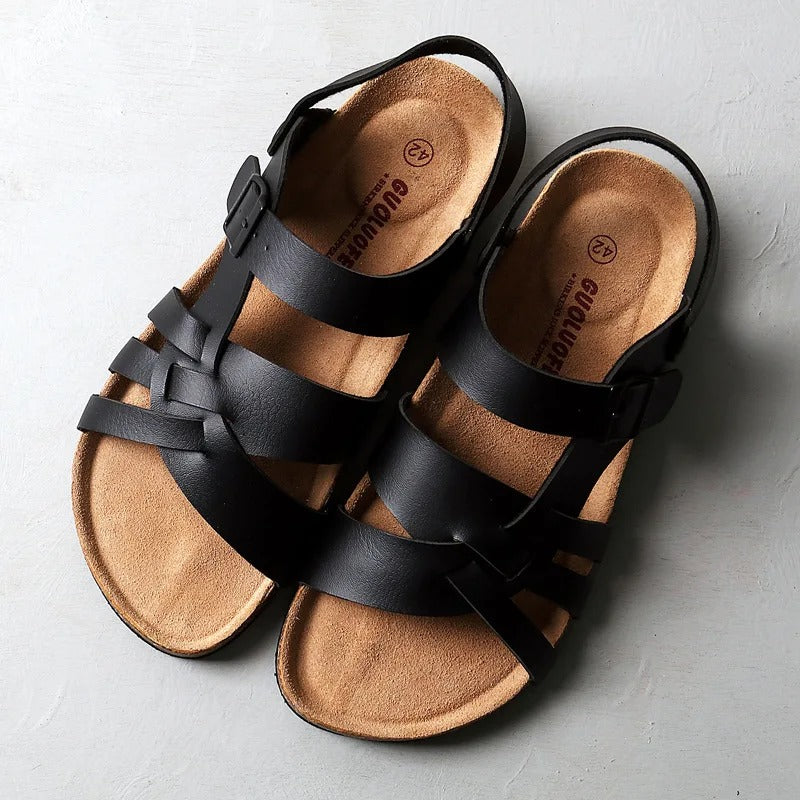 R&B | Klassische Ledersandalen