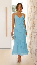 Luxe | Fließendes Maxikleid