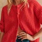 R&B | Chunky Strickcardigan Weich und Warm Perfekt für Den Alltag