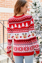 R&B | Weihnachtsbär & Geweih Strickpullover