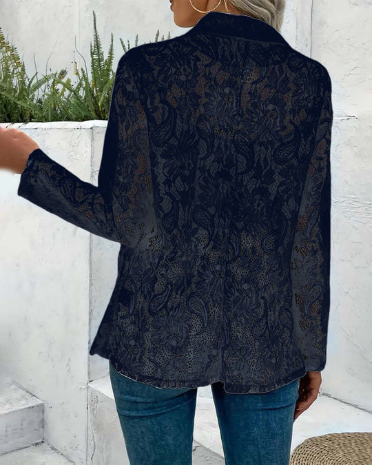 R&B | Eleganter Blazer mit Spitze