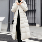 R&B | Elegante Pufferjacke mit Umlegekragen und Knopf für Damen