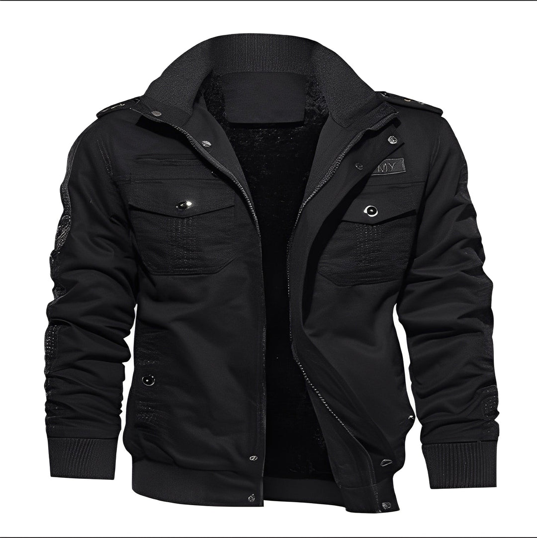 R&B | Stylische Fleecejacke mit Taschen für Männer