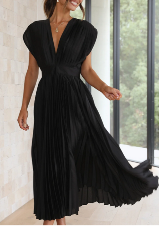 R&B | Elegantes Maxikleid Aus Leichtem Stoff
