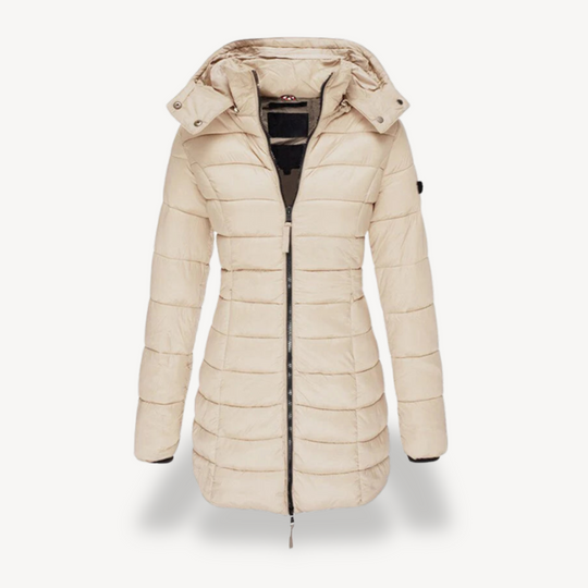 R&B | Damen Pufferjacke mit Kapuze