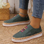 Lässige Katzenmuster Schuhe R&B