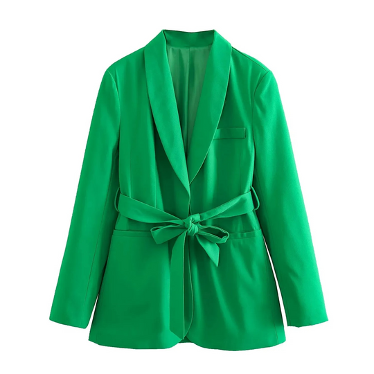 R&B | Mehrfarben Hausbekleidungsstil Blazer und Hose Set
