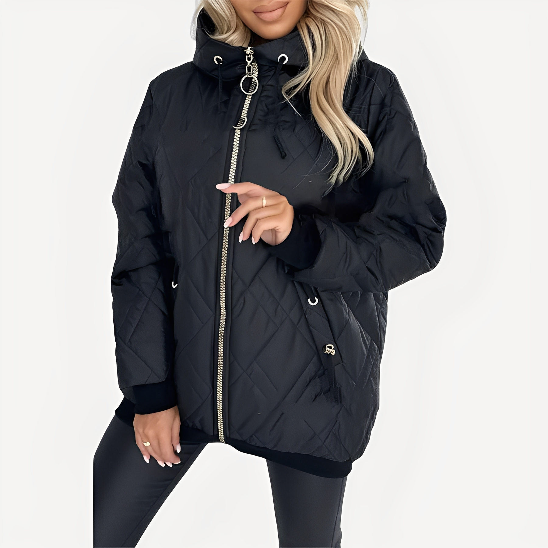 R&B | Komfortable und luftige Damen-Kapuzenjacke