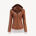 R&B | Motorrad Kunstlederjacke Damen