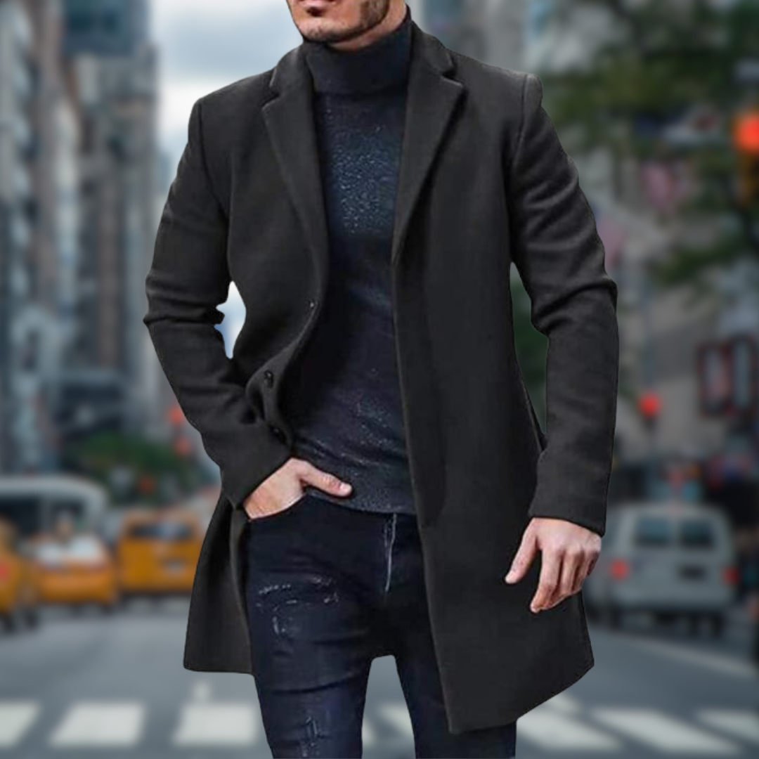 R&B | Belloni Klassischer Langer Trenchcoat - Stilvoll & Komfortabel