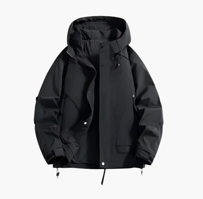 R&B | Outdoor Funktionsjacke - Winddichte Regenjacke für Freizeit und Sport