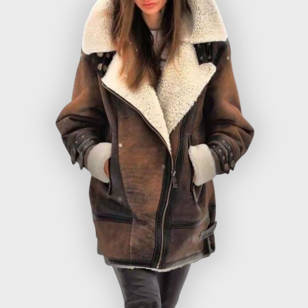 R&B | Shearling Fliegerjacke