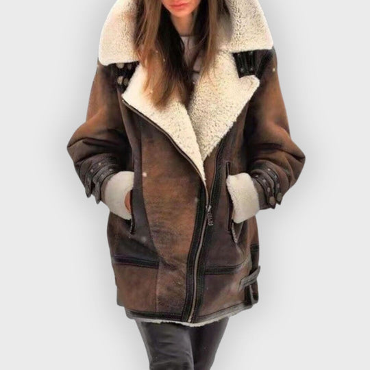 R&B | Shearling Fliegerjacke