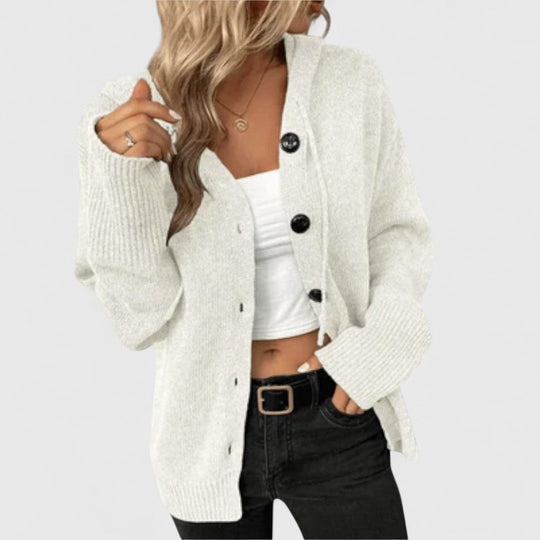 R&B | Klassischer Cardigan mit Knöpfen