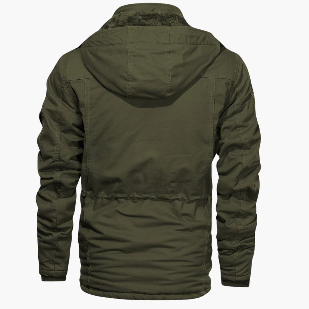 R&B | Warme Fleecejacke mit Taschen für Herren