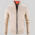 R&B | Einfacher Cardigan mit Reißverschluss für Herren