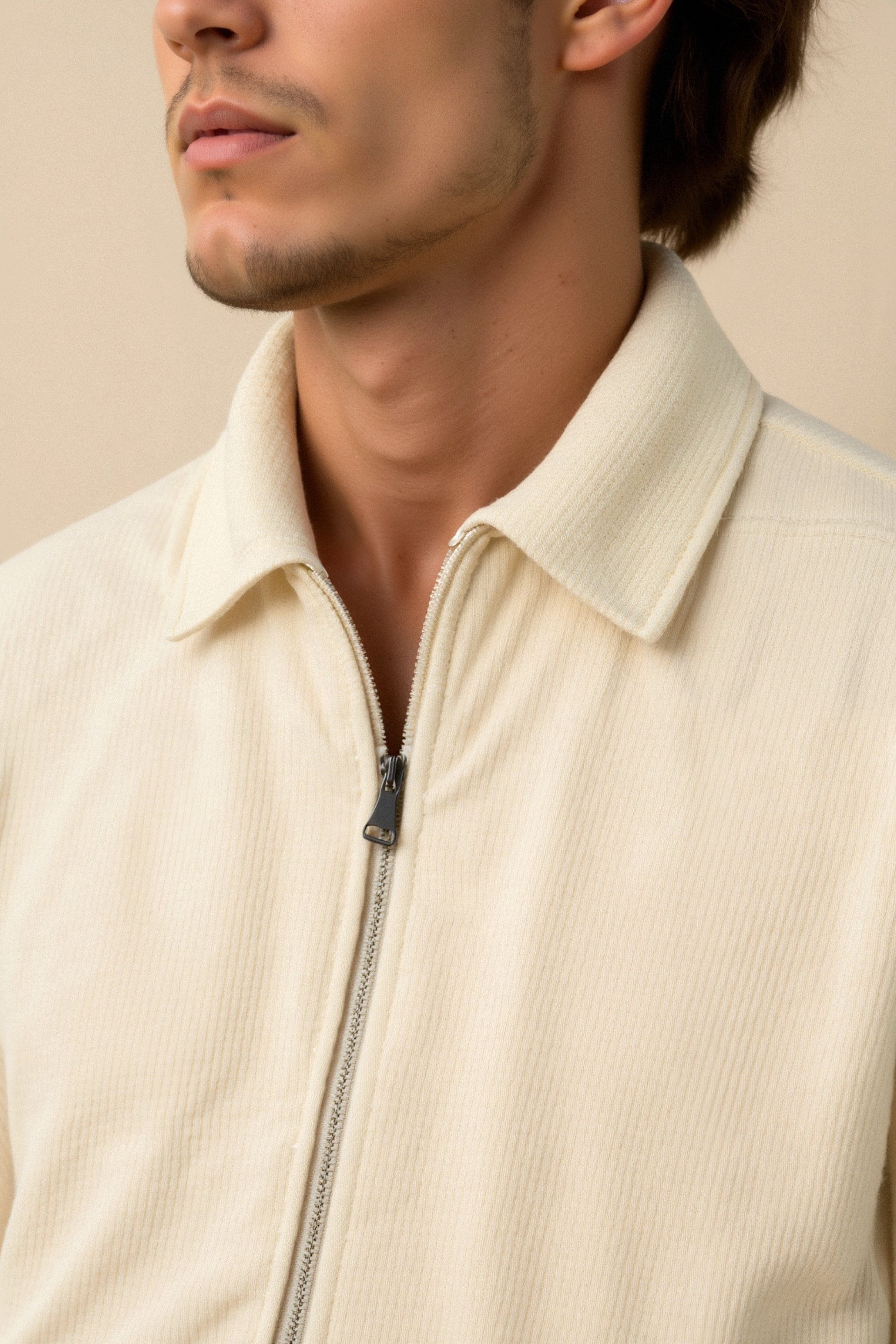 R&B | Stilvolle Herrenjacke in Beige
