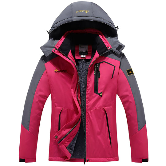 R&B | Modische, warme Damenjacke für den Winter mit Fleece-Futter