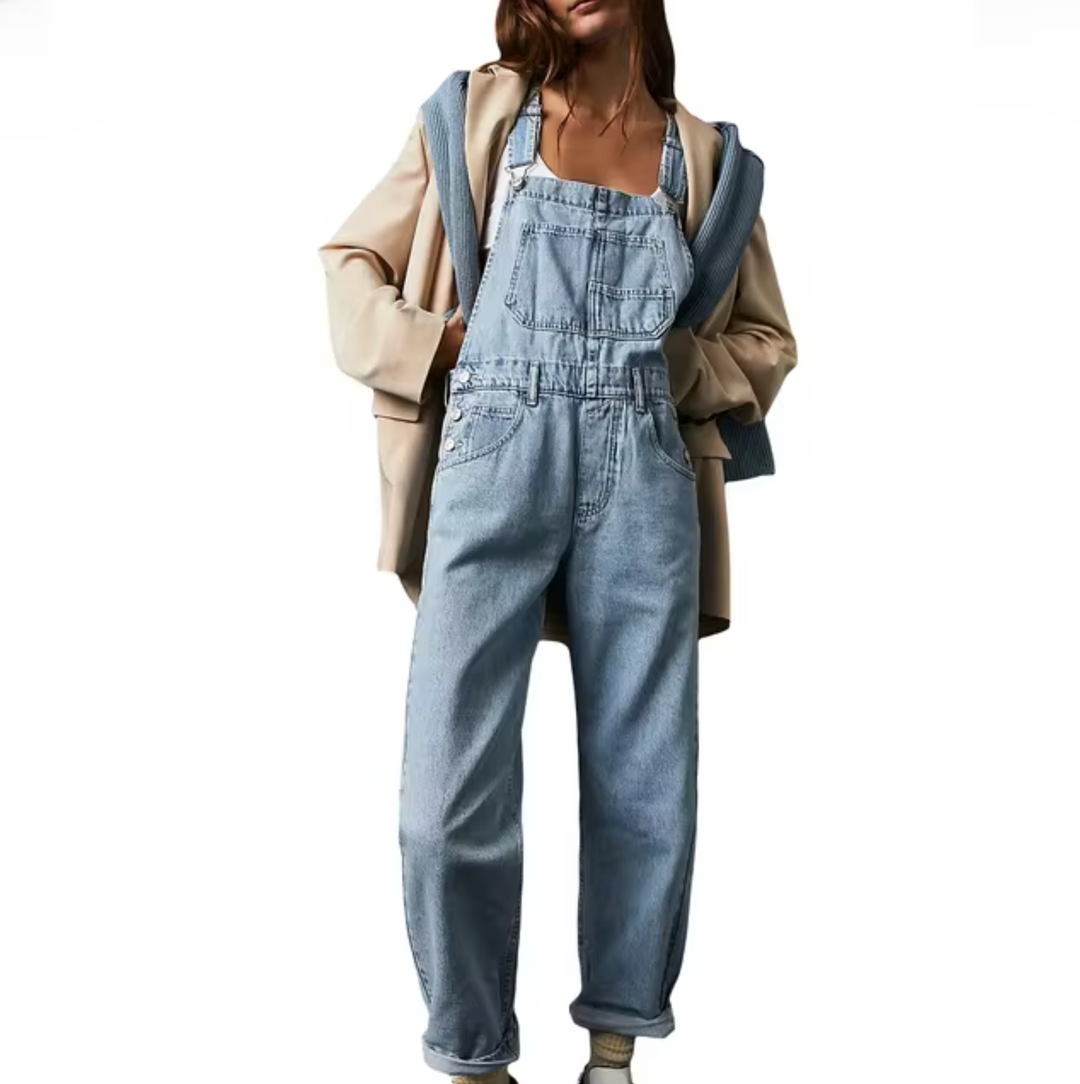 R&B | Lockerer Jeans-Overall