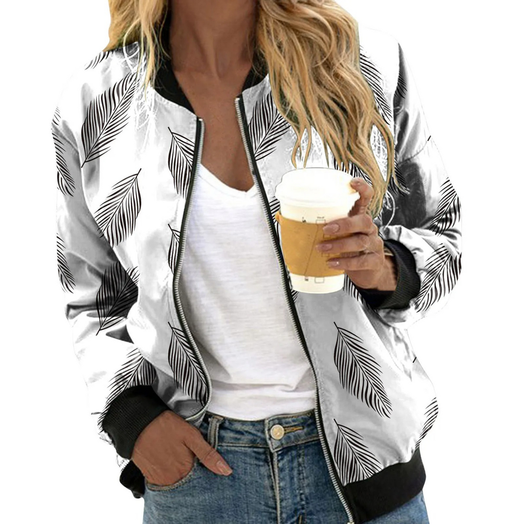 R&B | Blazer mit Lebhaften Blumen für Frauen